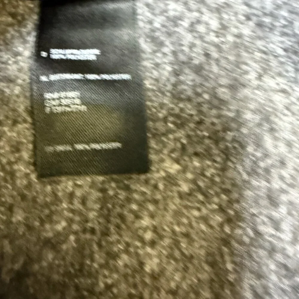The North Face‎ Men's Full Zip Fleece Jacket XL Gray Fall 2008 EUC
